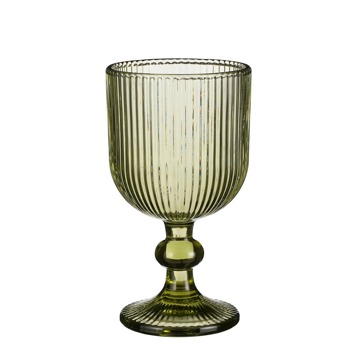 Merlot Wijnglas Lichtgroen 250 ml - Glas - Set van 6| woon-meubel.nl