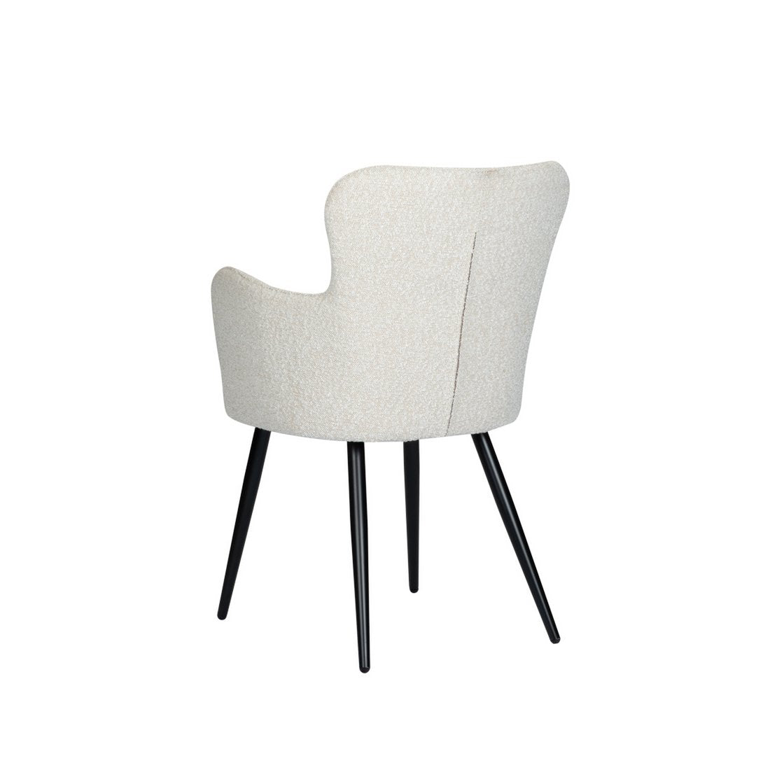 Pearl white wing chair (Set of 2)