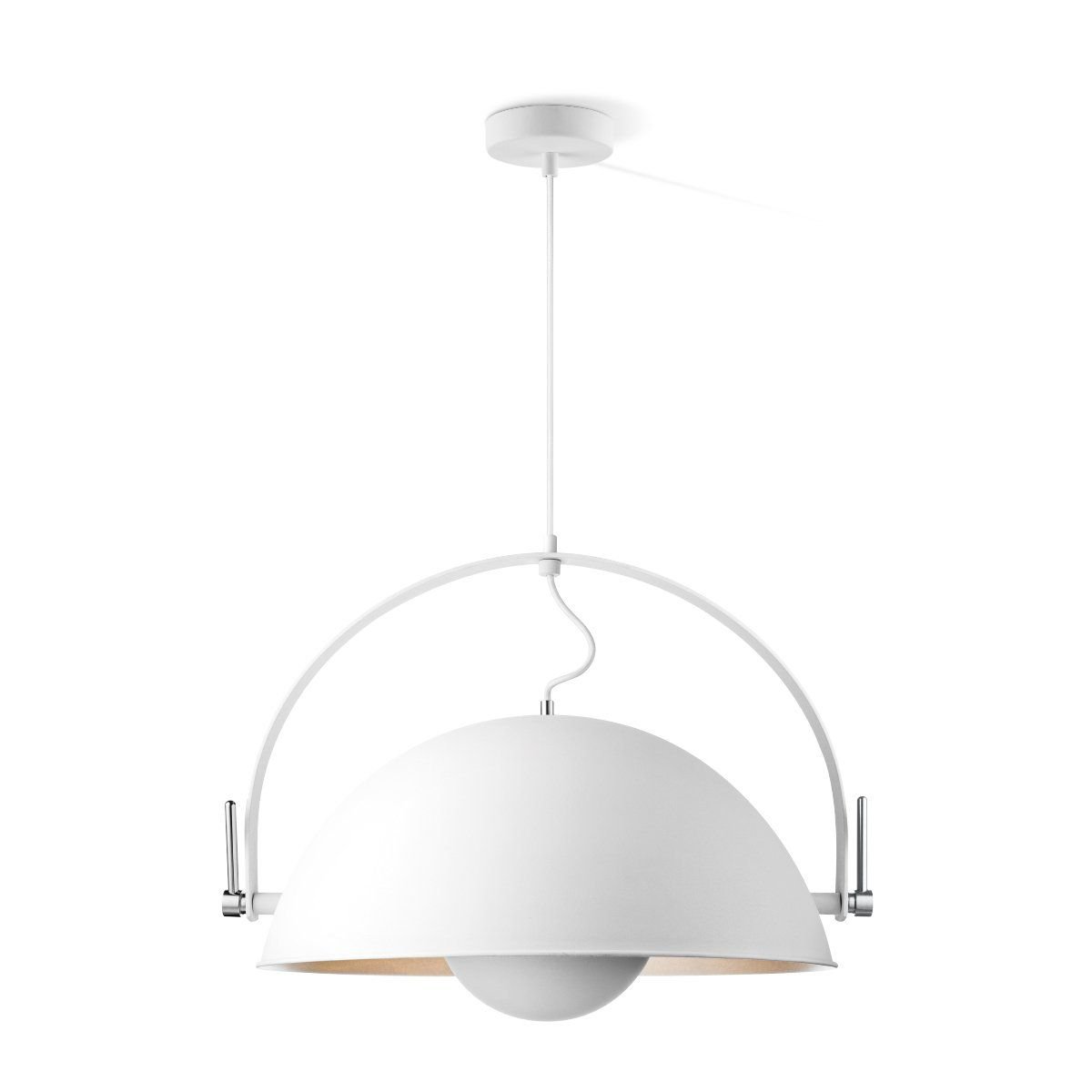 Pendant lamp Fabriq Bow - White - 50x50x148cm