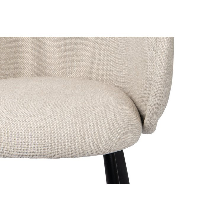 Panda Fauteuil Beige – Moderne en Comfortabele Designstoel