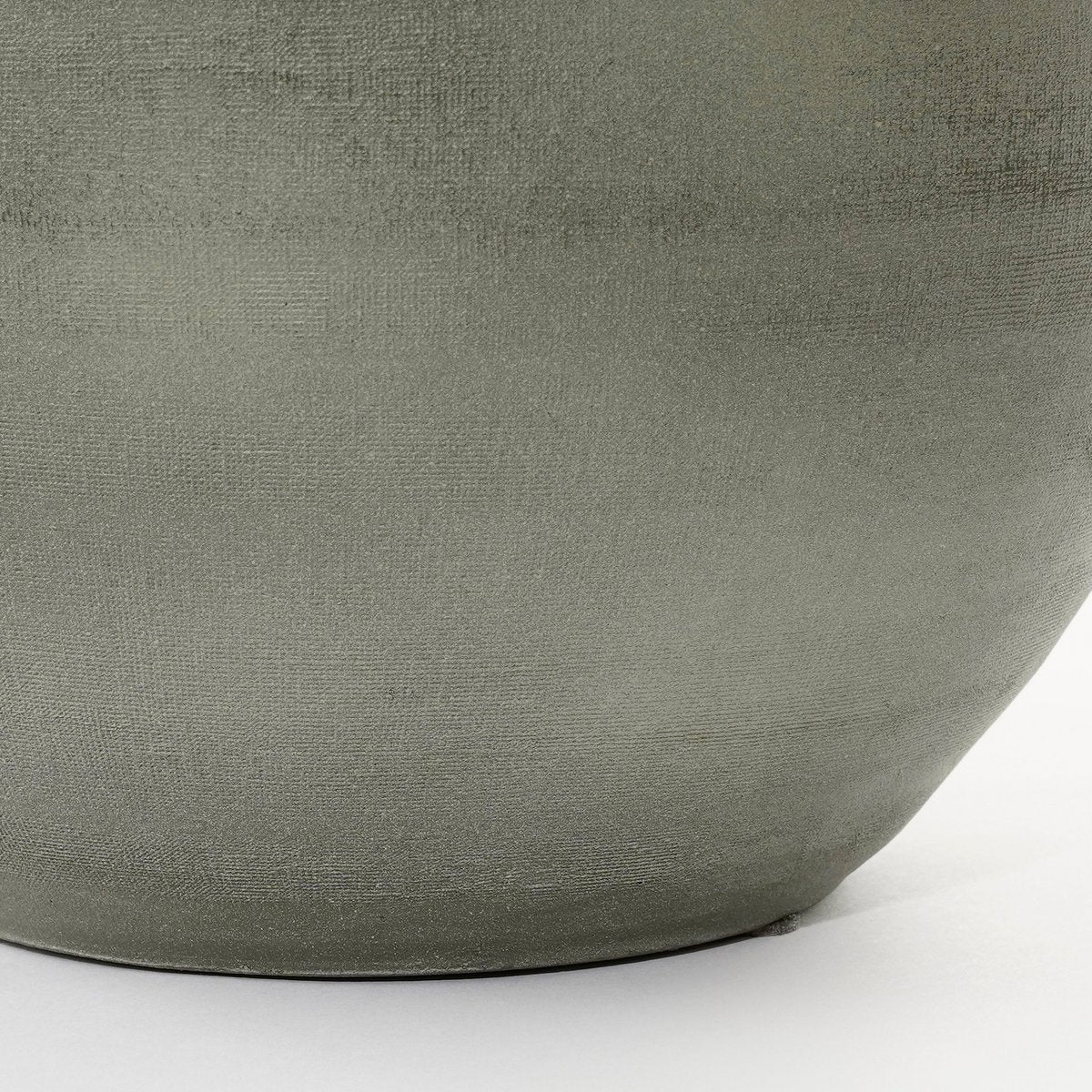 Douro Flowerpot - H23 x Ø 26 cm - Terracotta - Green