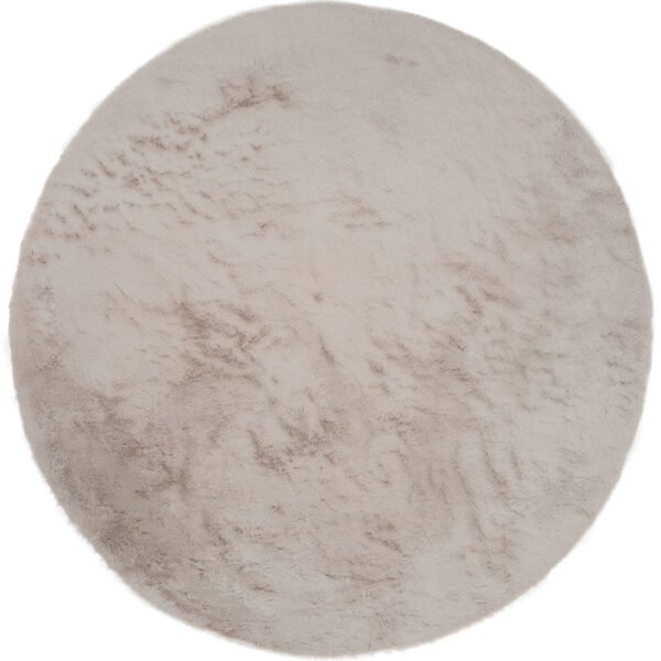Vloerkleed Velluto Nature – Rond ø160 cm |woon-meubel.nl