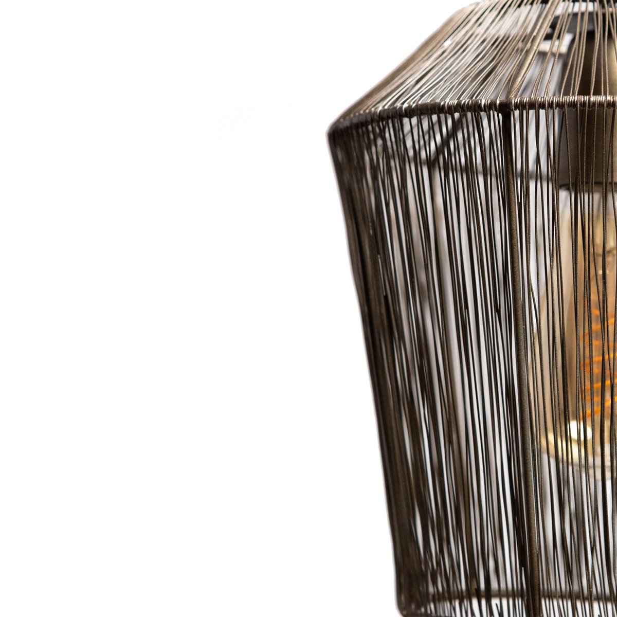 MILA pendant lamp antique bronze Ø22x24cm