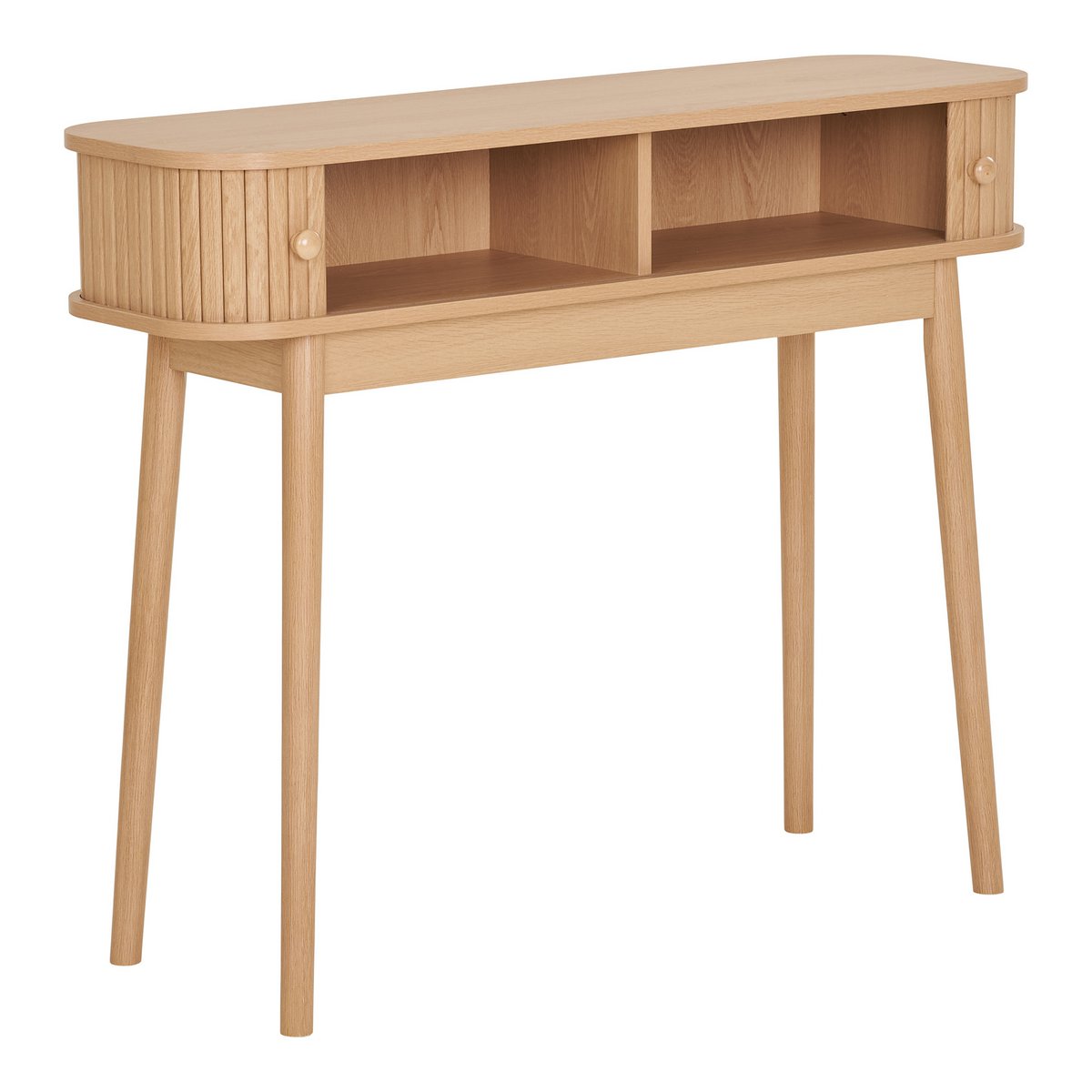 Nikko Consoletafel - Natuurlijk, MDF/Genen |woon-meubel.nl