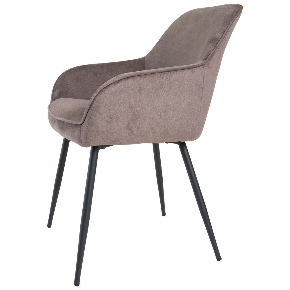 Eetkamerstoel Fenna – Ramses – Taupe |woon-meubel.nl