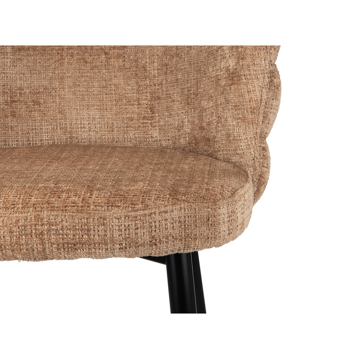 Chaise de bar Cloud caramel