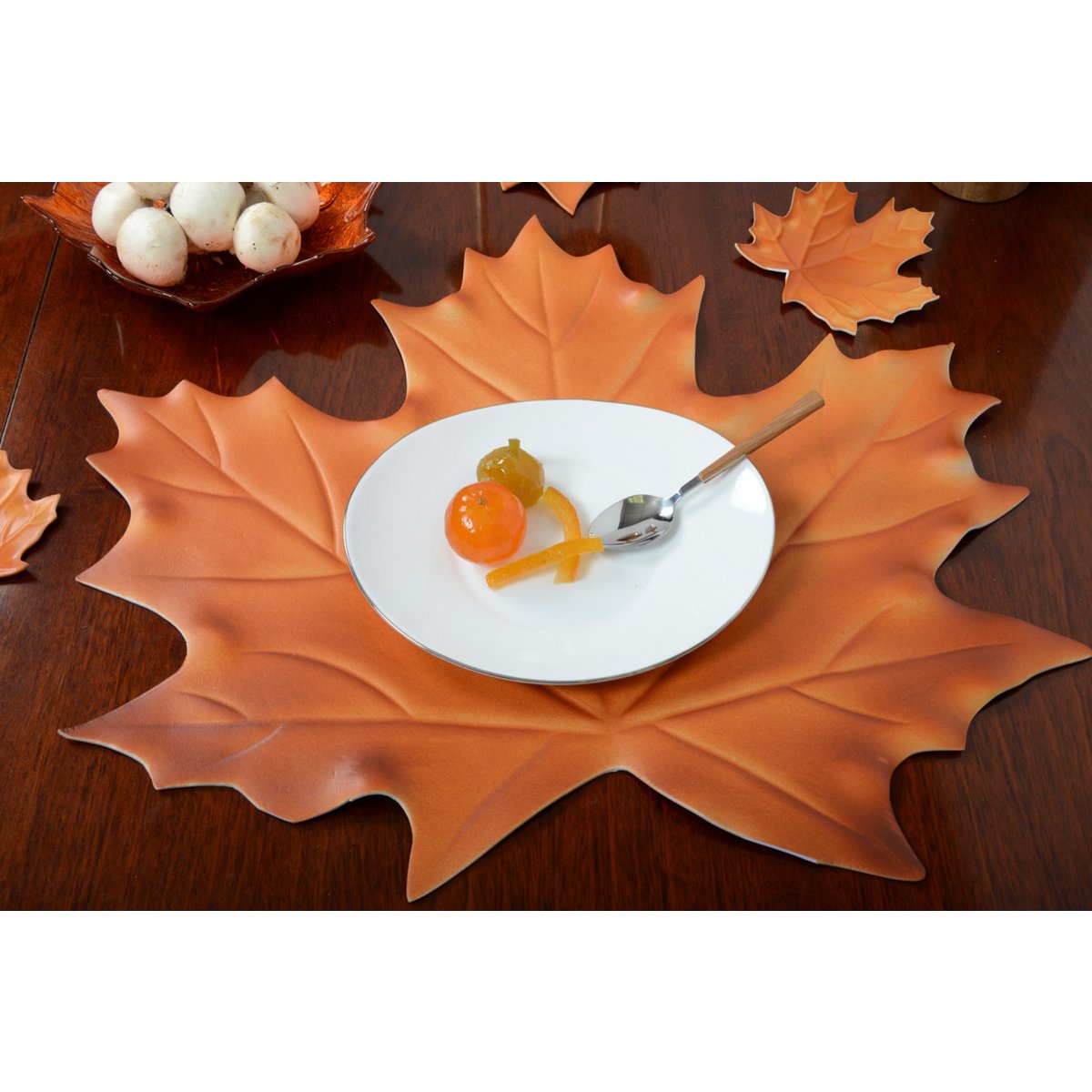 Aulica Dessertbord Ovaal – Wit Glas met Platinarand (21,5 cm)