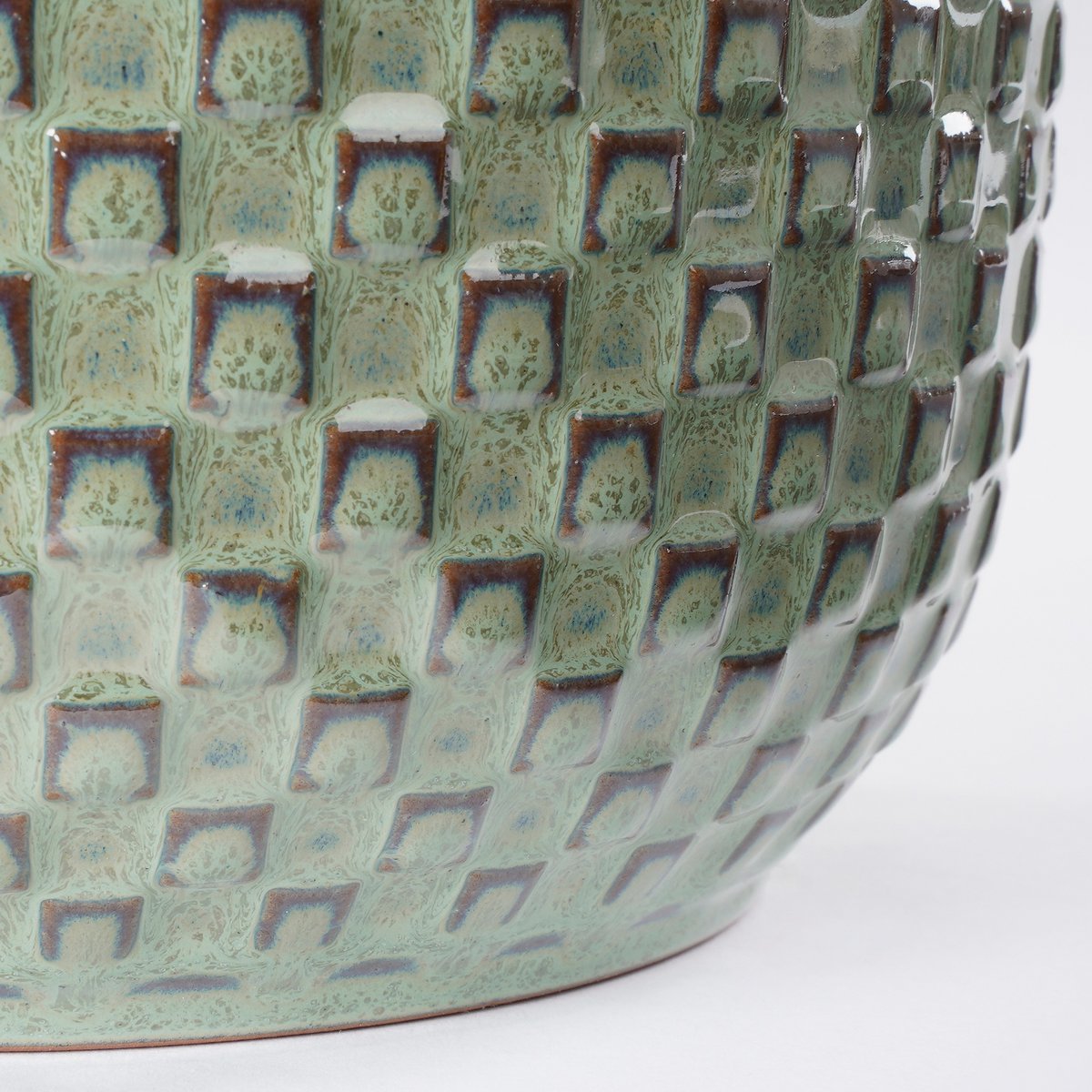 Daan Bloempot Groen - H18 x Ø19 cm|woon-meubel.nl