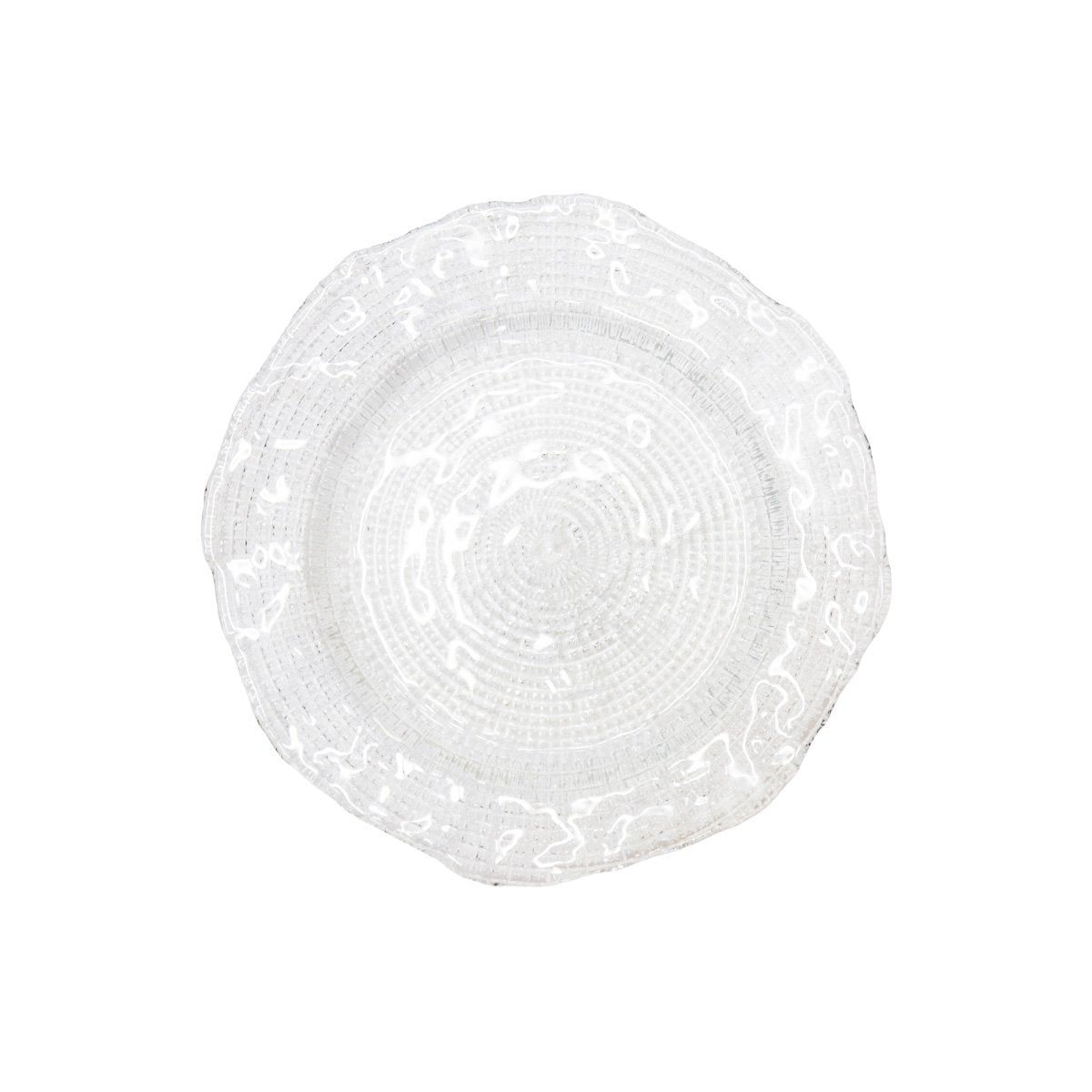Aulica Dessertbord Transparant Glas – 21 cm