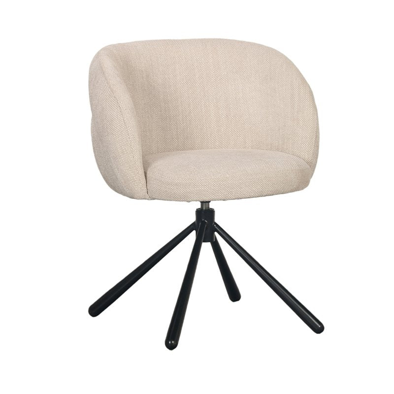 Pebble Swivel Chair Beige
