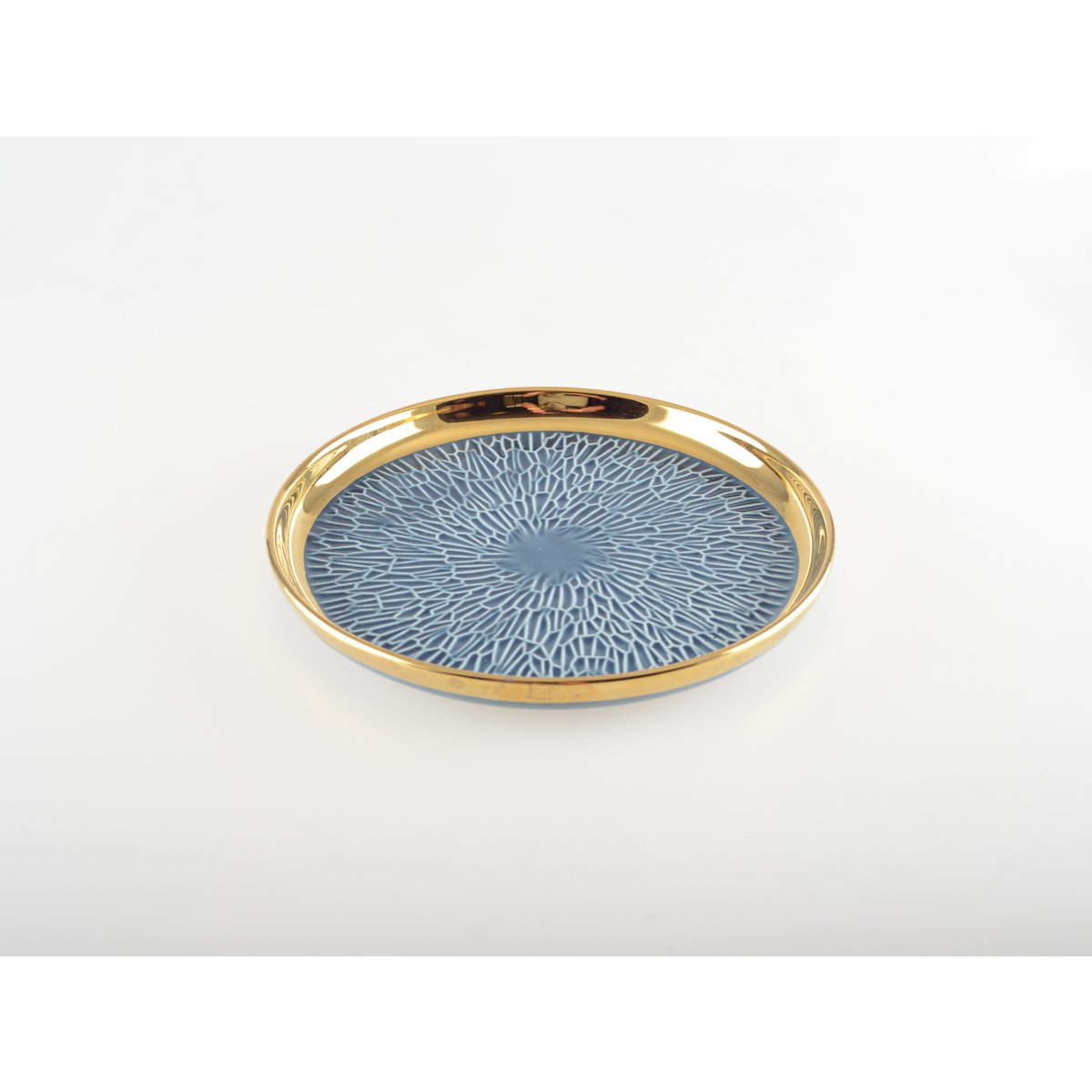 Dessertborden met Gouden Rand | Ø 20 cm |woon-meubel.nl