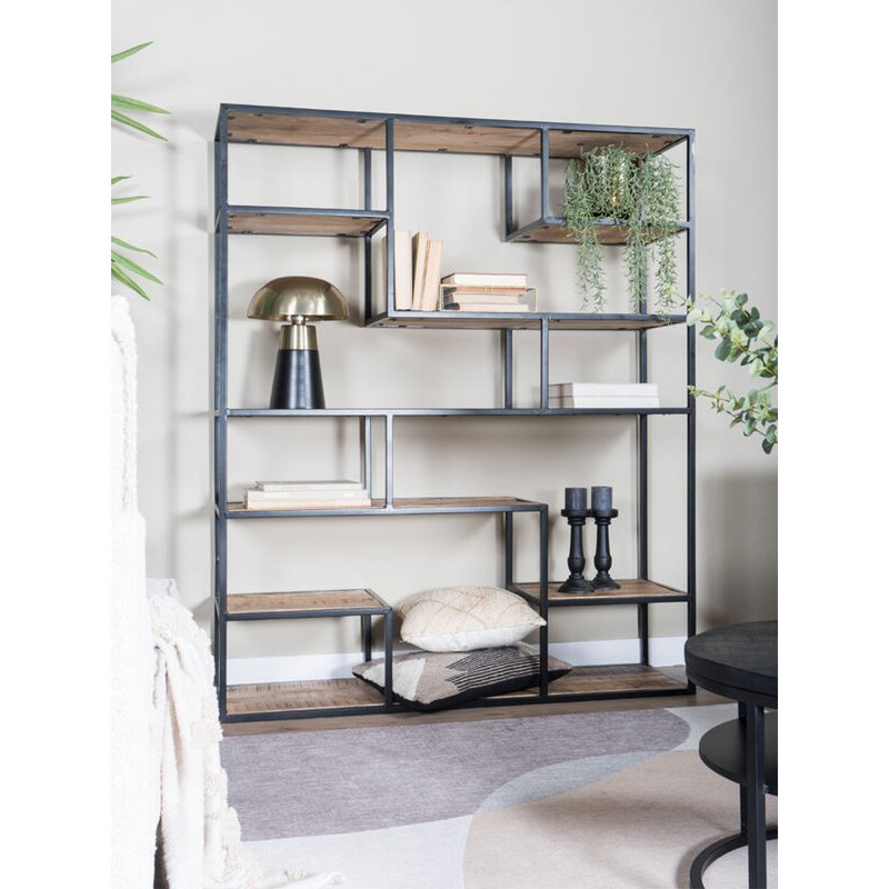 Huub Wood Shelving Unit 175 x 145 cm - Room Divider