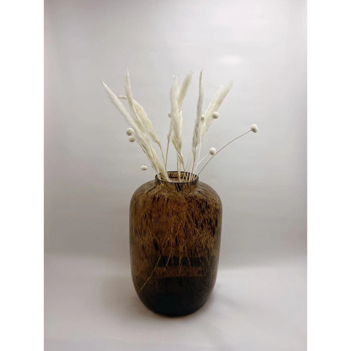 Cheetah Vase Brown Medium