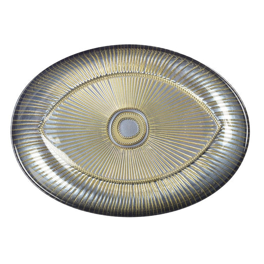 Aulica Ovale Oogbeker 22x15,5 cm – Zilver – Chic design |woon-meubel.nl