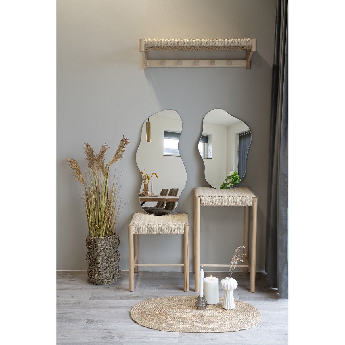 Palermo Spiegel - Glas |woon-meubel.nl