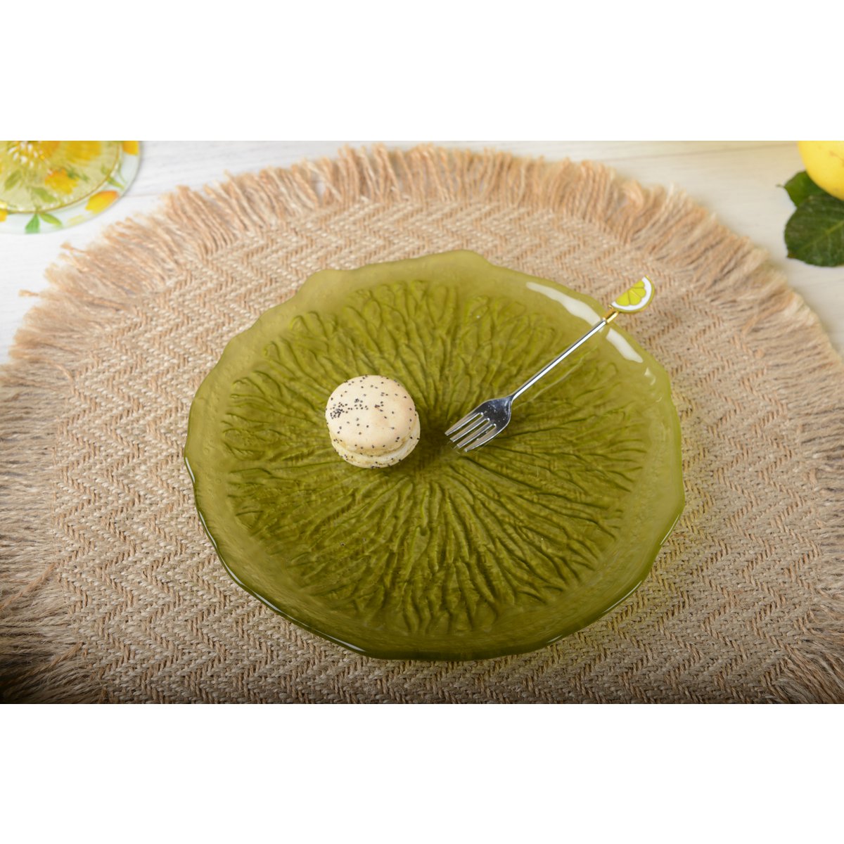 Set van 6 Citroen Dessertvorken – Aulica | Elegant en Verfijnd