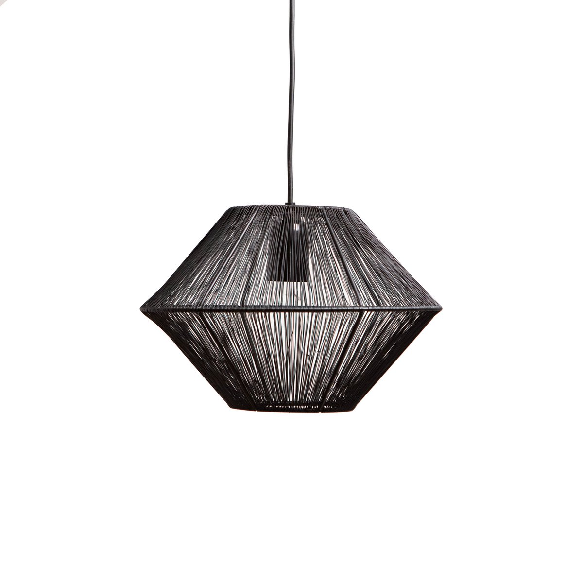 Pendant lamp CHARLY matt black Ø30x20cm