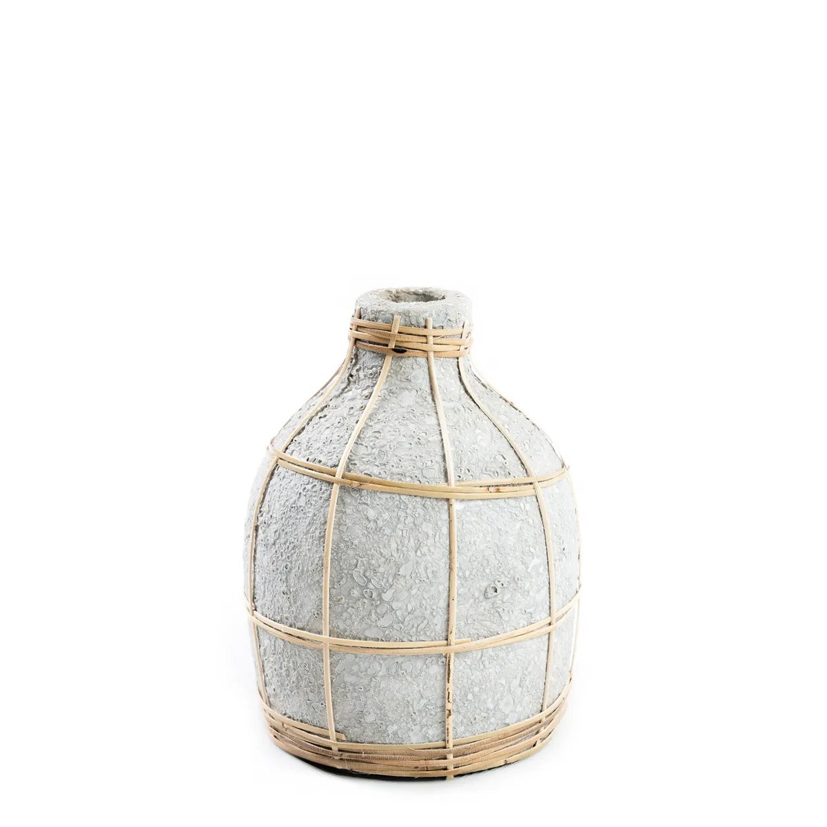 De Whoopy Vaas - Beton Naturel - S |woon-meubel.nl
