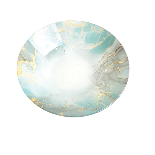 Océan Doré – 25 cm – Glas & Goud – Luxe Saladeschaal