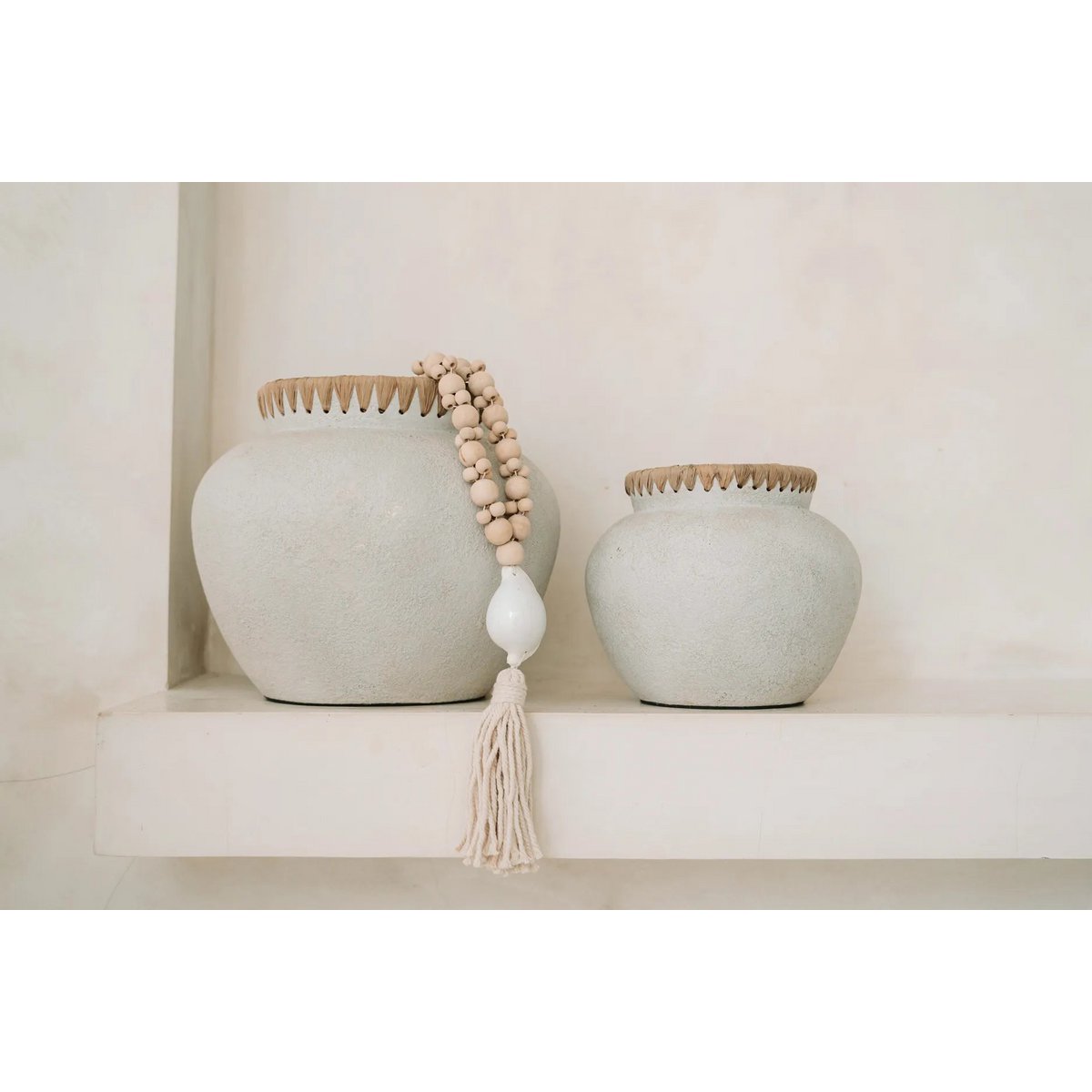 Le vase Styly - Béton naturel - S