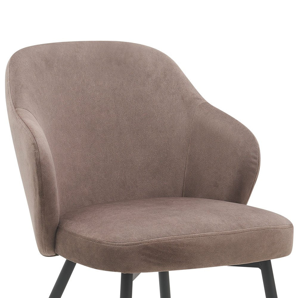 Eetkamerstoel Kendra – Ramses – Taupe | woon-meubel.nl