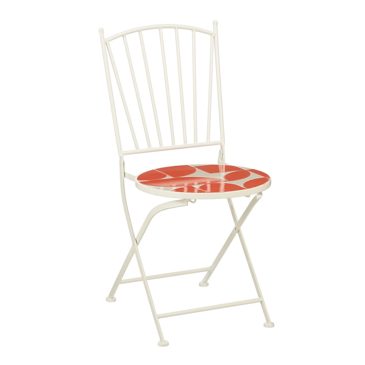 Bologna Bistrostoel Rood - metaal