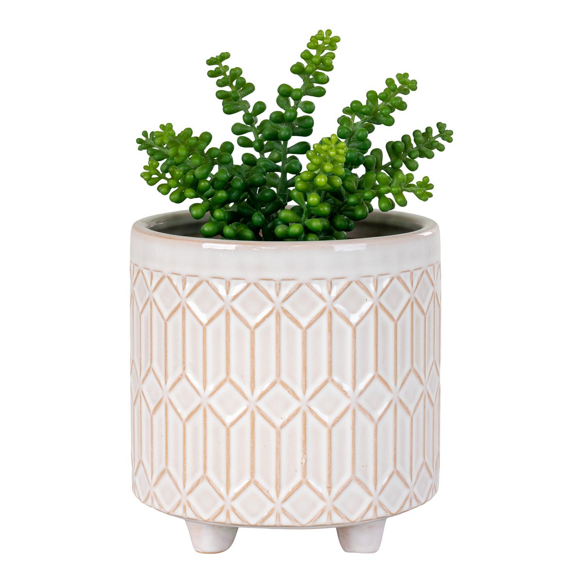 Flowerpot - Stoneware, White