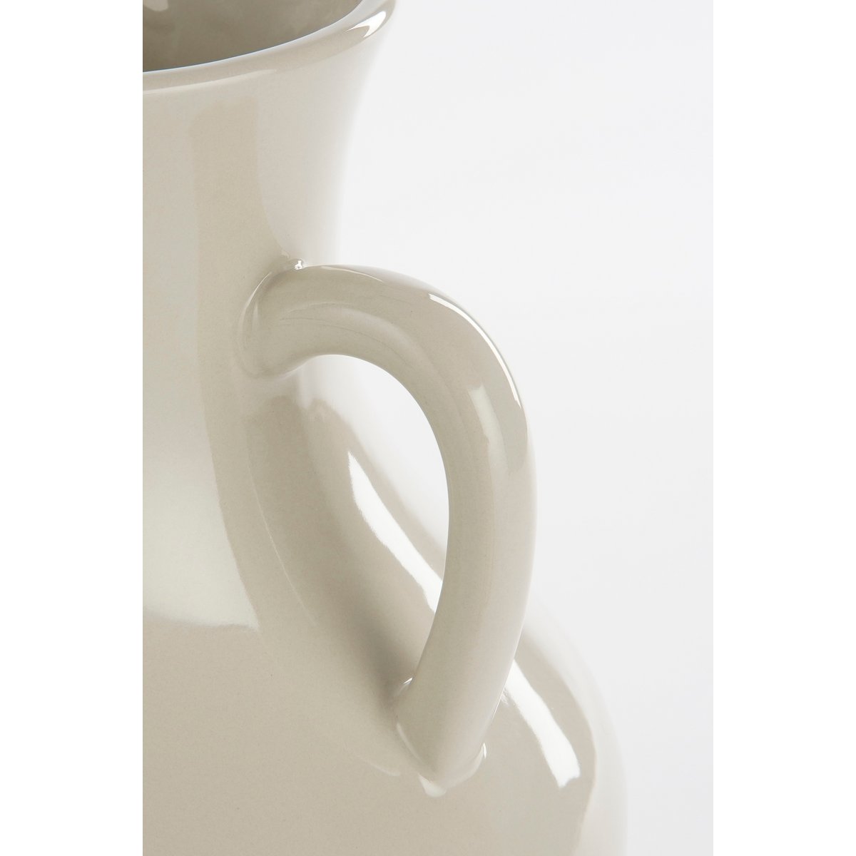Marian Vase - H33 x Ø26 cm - Ceramic - Off White