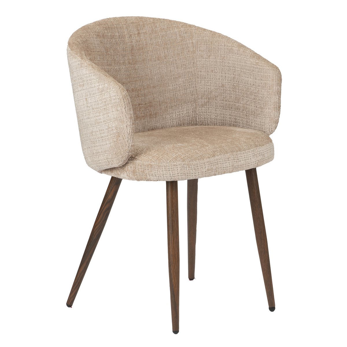 Luna eetkamerstoel crème - Comfort - Set van 2 |woon-meubel.nl