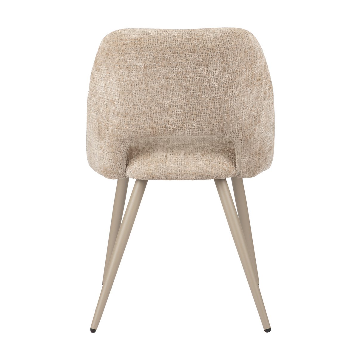 Cream bow chair - stylish chair - Set of 2