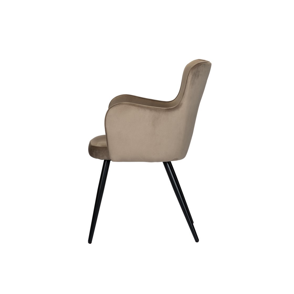 Armchair sand white (Set of 2) dining chair
