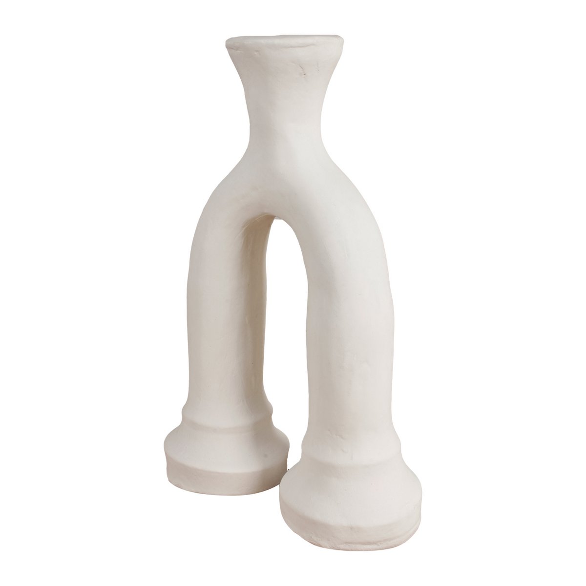 Ceramic candle holder Arc (set of 2)
