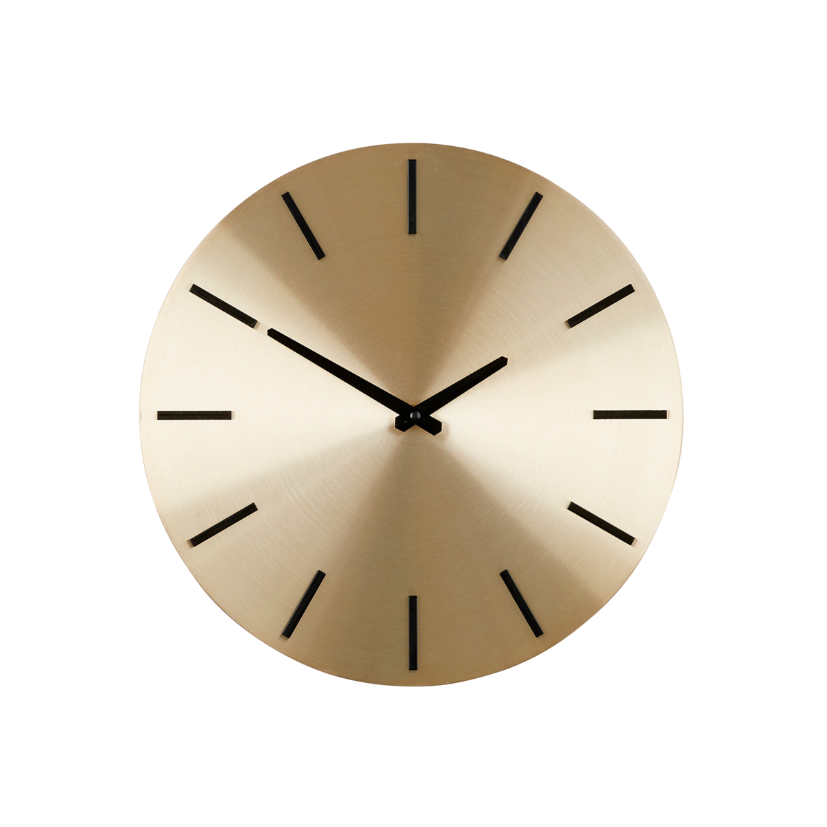 Brixen Wandklok - Ø36 cm - Goud |woon-meubel.nl