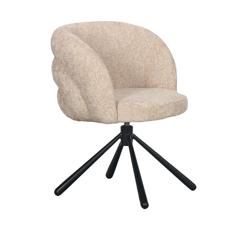 Pebble Swivel Chair Latte