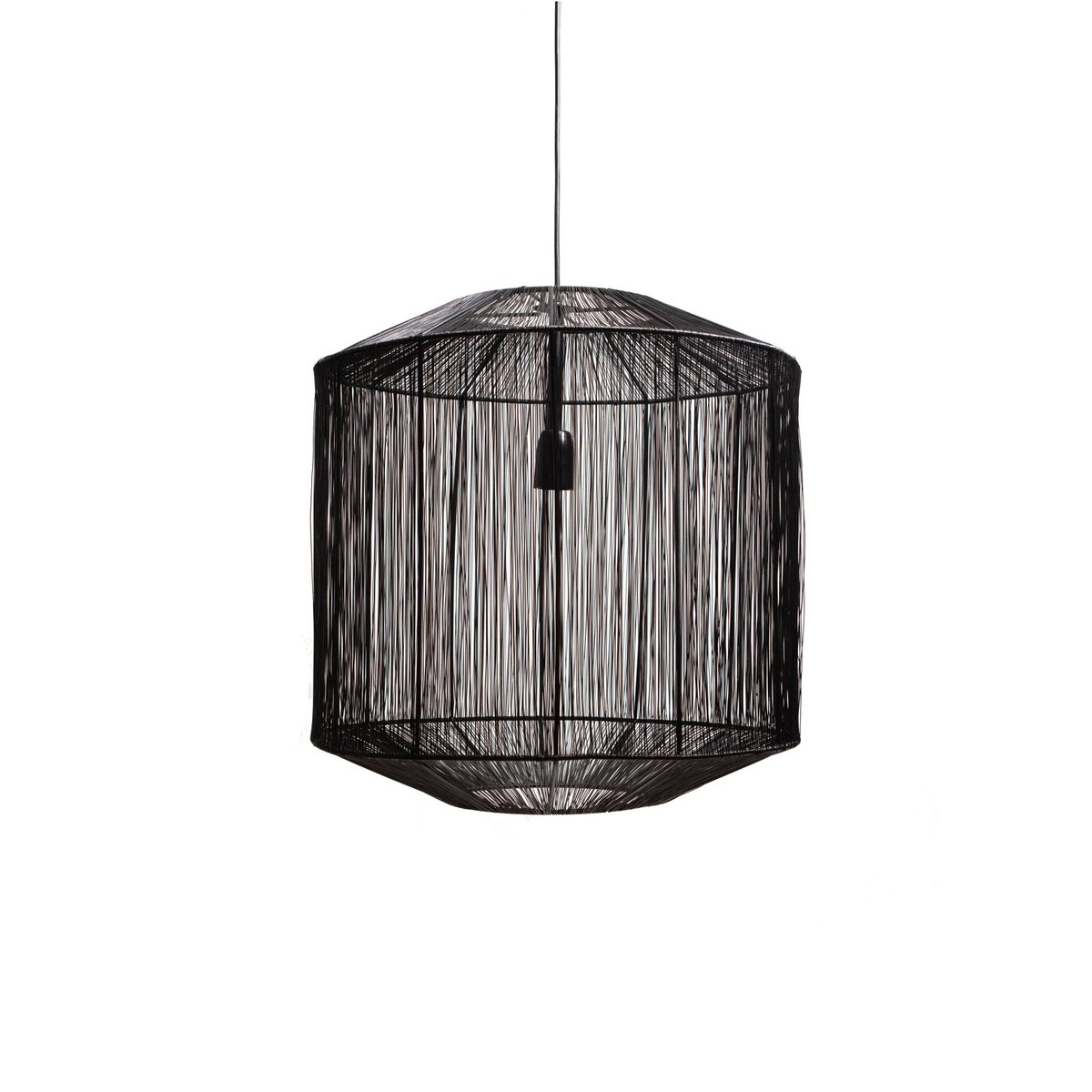 Pendant lamp SENNA matt black Ø50x54cm