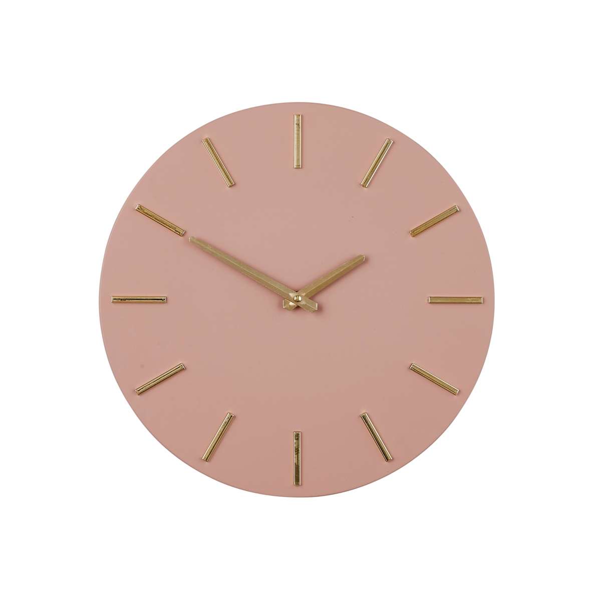 Brixen Wandklok - Ø36 cm - Roze |woon-meubel.nl