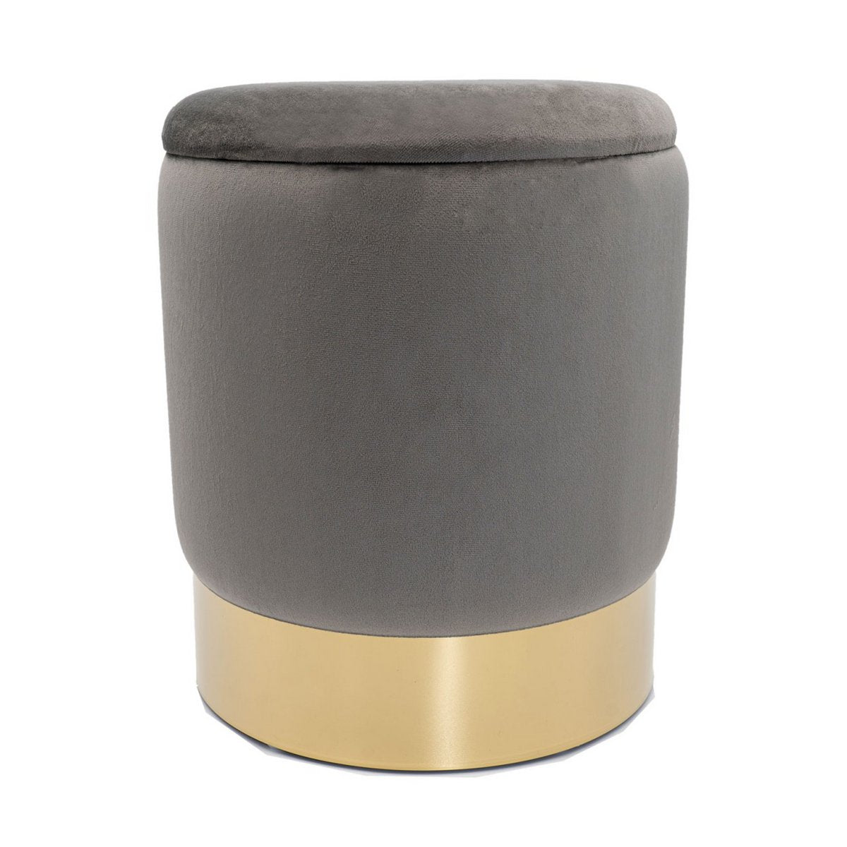 ποΈ Voglrieder Velours Hocker β Γ 31 x H 38 cm β Met Opbergruimte β Zachte Zithocker van Velours β Verkrijgbaar in 7 Kleuren