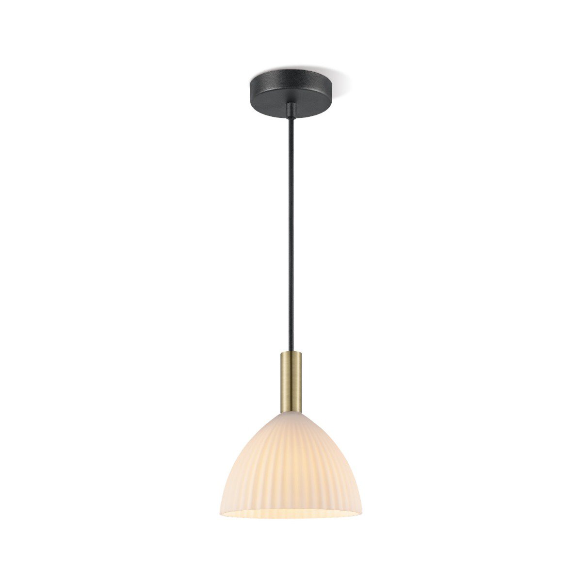 Hanging lamp Credo - Brass - 18x18x125cm