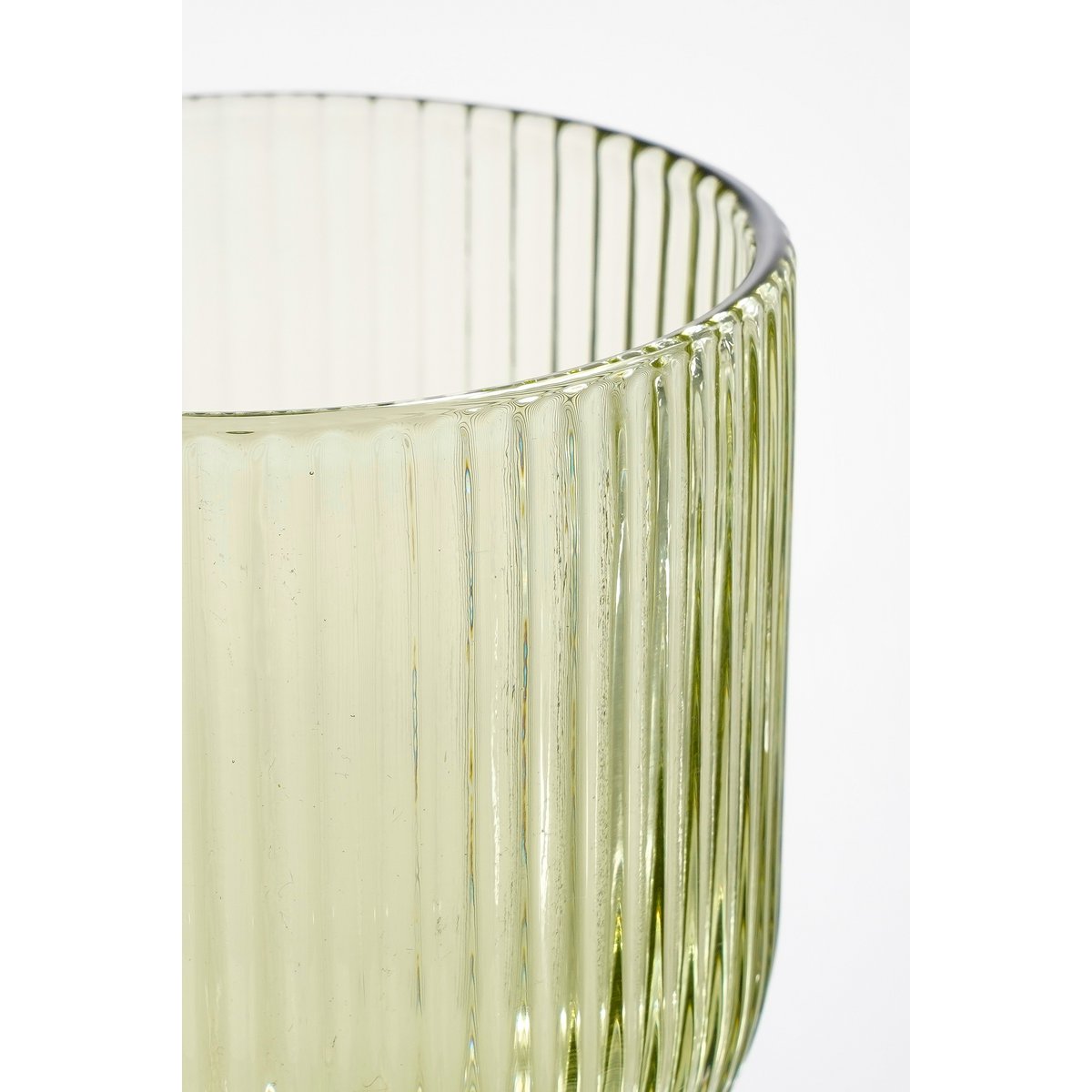Merlot Wijnglas Lichtgroen 250 ml - Glas - Set van 6| woon-meubel.nl