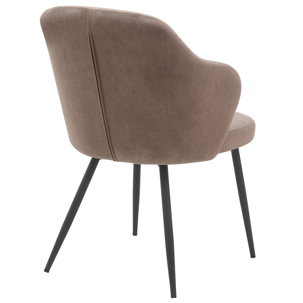 Eetkamerstoel Kendra – Ramses – Taupe | woon-meubel.nl