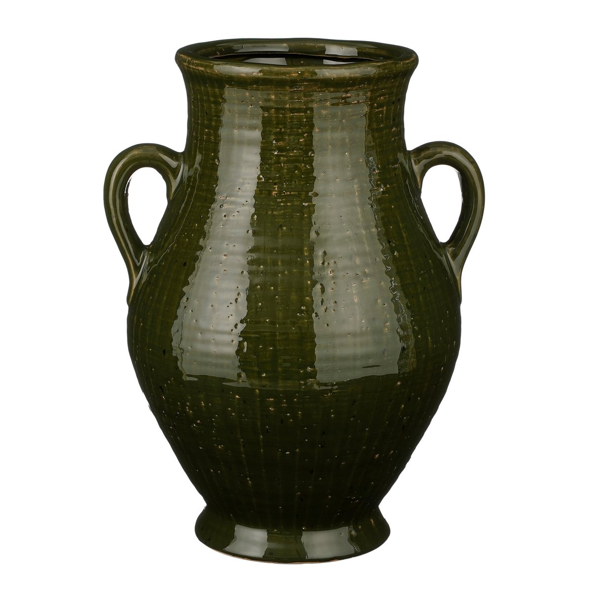Vase Elena - L29 x l26 x H39 cm - Céramique - Vert