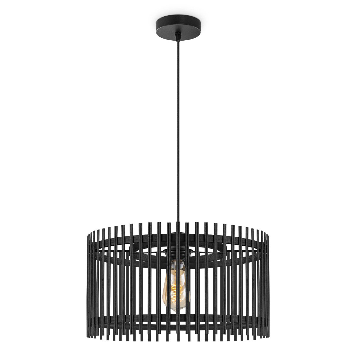 Bohemien Hanglamp Bamboe kap Ø40 x 126 cm (B X H) |woon-meubel.nl