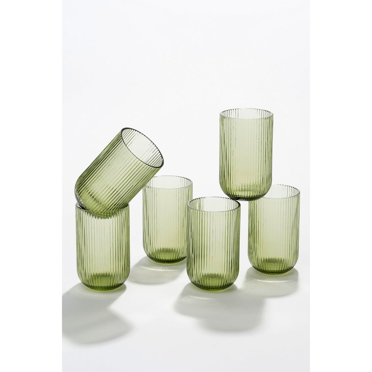 Merlot Drinking Glass - 400 ml - Glass - Light Green (10% volume discount)