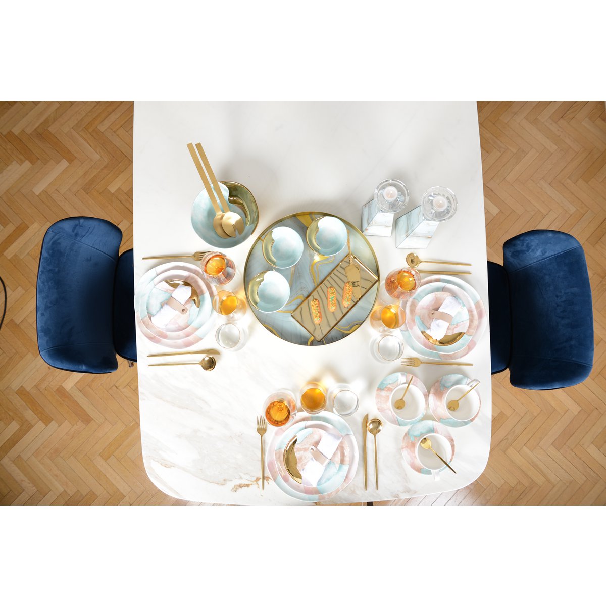 Broodbord Multicolor – 15,9 cm – Treasure Mine |woon-meubel.nl