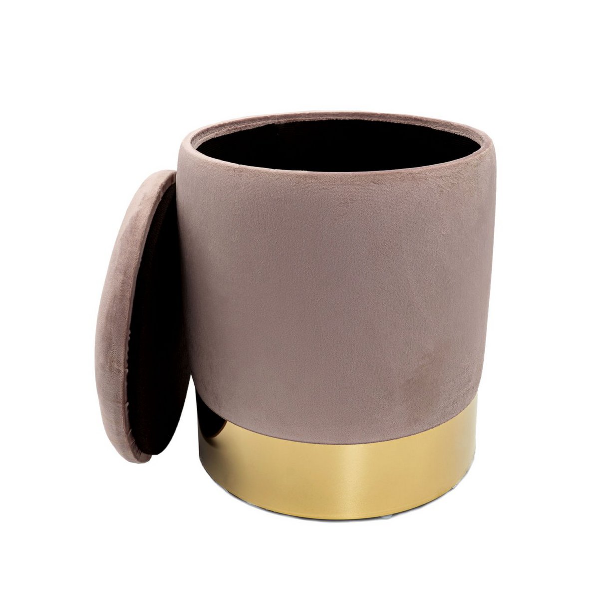 ποΈ Voglrieder Velours Hocker β Γ 31 x H 38 cm β Met Opbergruimte β Zachte Zithocker van Velours β Verkrijgbaar in 7 Kleuren