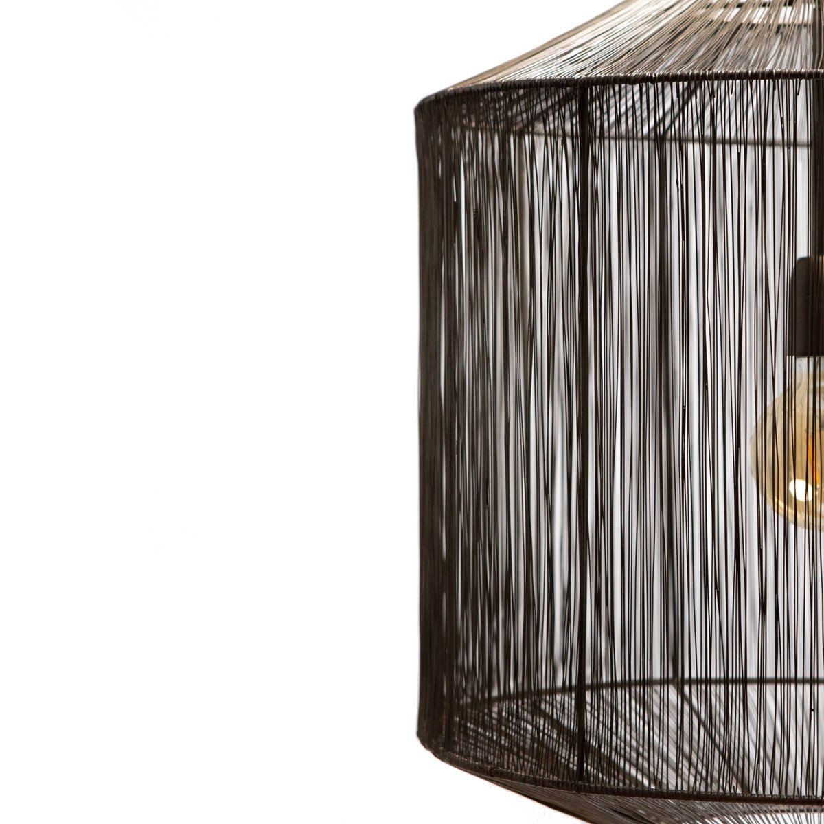 Pendant lamp SENNA antique bronze Ø40x43cm