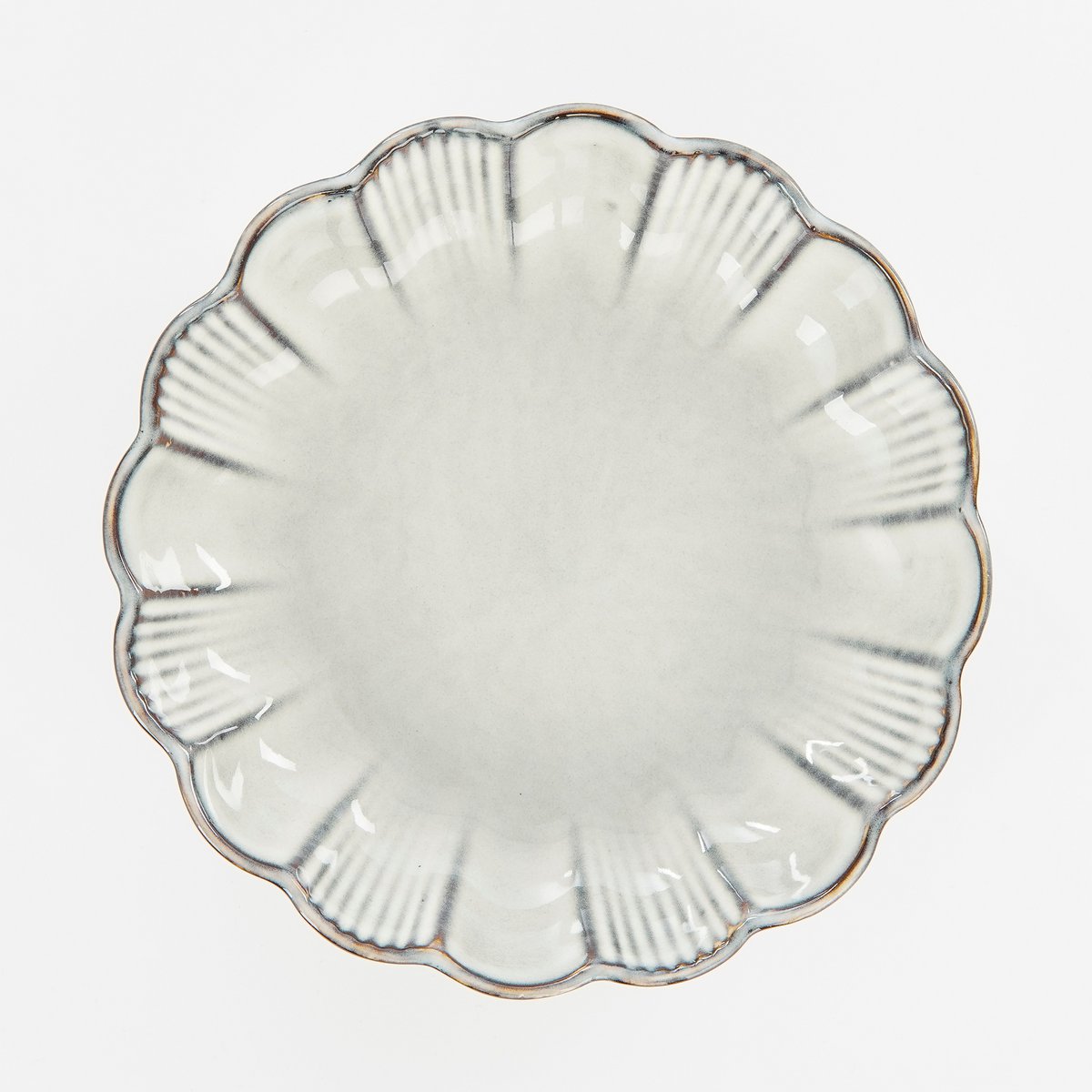 Corfu Bowl - H5 x Ø19 cm - Ceramic - Grey