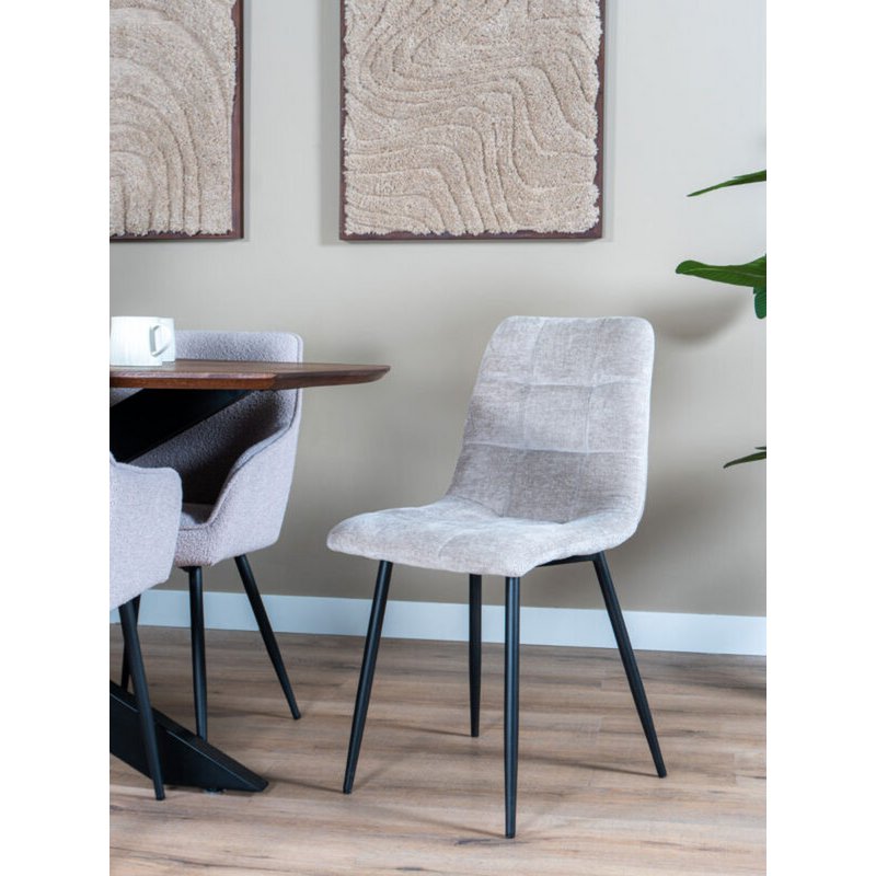 Eetkamerstoel Jenna – Perfect Harmony – Taupe |woon-meubel.nl