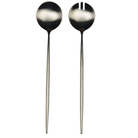 Aulica Mat Zilveren Saladebestek |woon-meubel.nl