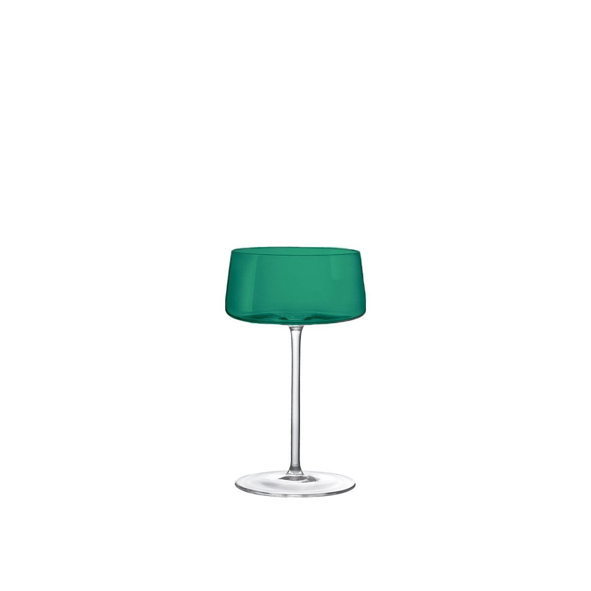 Champagneglazen – Set van 6 (220 ml) – Met Gouden Accent
